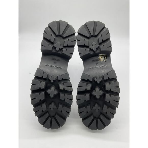 Alexander Mcqueen 'Rave' White Leather Chelsea Boot Size 10 - Picture 5 of 6